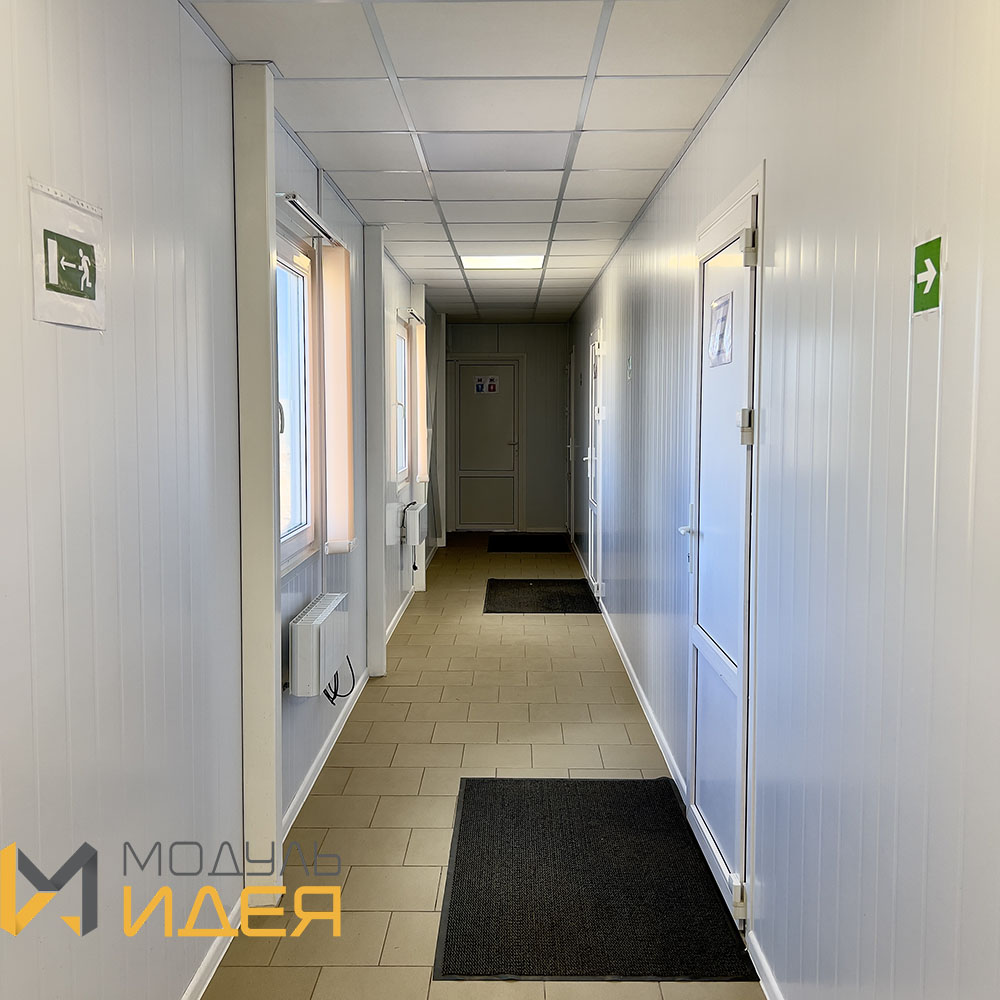 Модульное здание из сэндвич-панелей