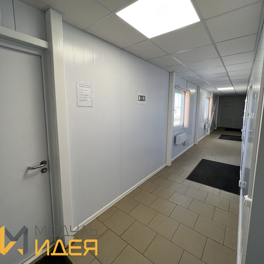 Модульное здание из сэндвич-панелей