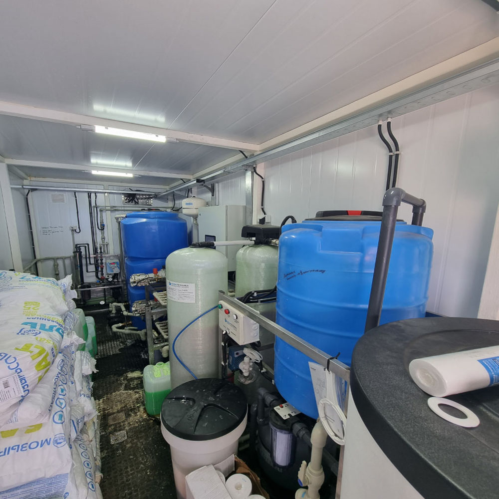 Блок-контейнер для насосного оборудования