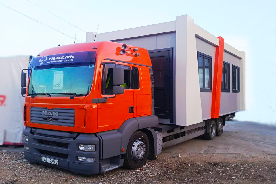 Перевозка блок-контейнеров