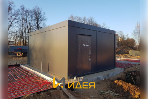 Блок-контейнер для автомойки