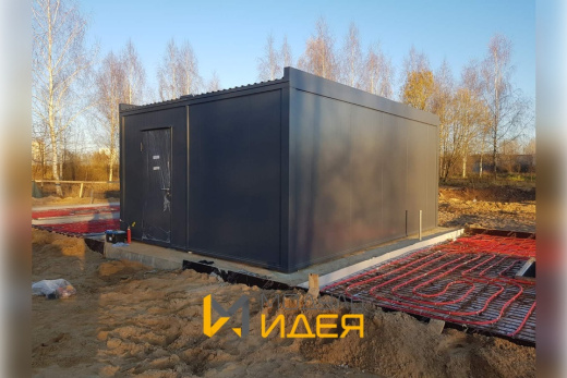 Блок-контейнер для автомойки