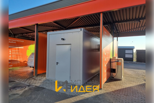 Блок-контейнер для автомойки