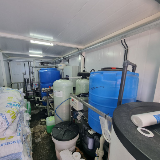 Блок-контейнер для насосного оборудования